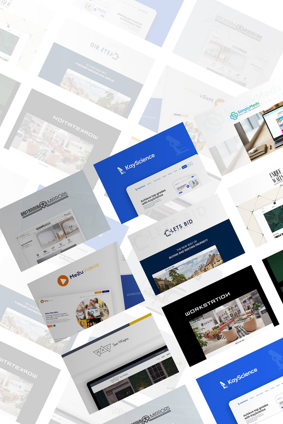 Website design and development project